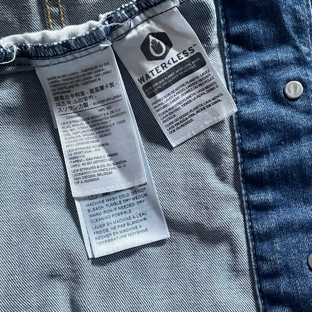 Levi's | Original Trucker Denim Jacket | Blue Denim Jacket | Jean Jacket - Picture 15 of 16